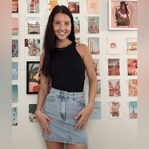 Brandy Melville Denim Skirt